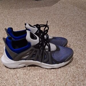Fendi Men's Athletic Sneakers in Blue and Gray